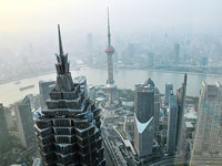 上海の俯瞰図