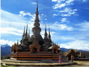 東南アジア的な寺院